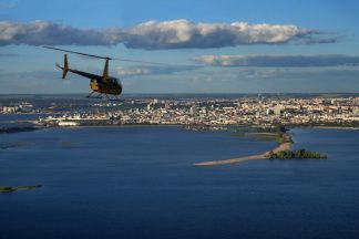 GREAT HELICOPTER JOURNEY TO THE VOLGA!